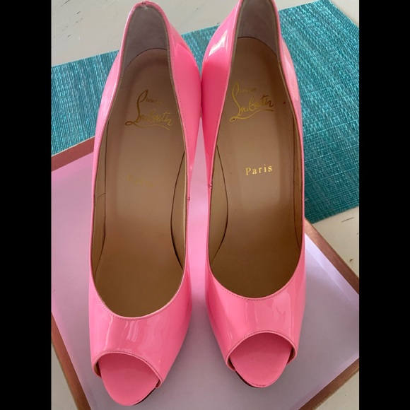 Christian Louboutin New Very Prive 120 Patent - Picture 1 of 5